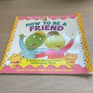 Dino Tales: How To Be A Friend Softcover  Children’s Book
